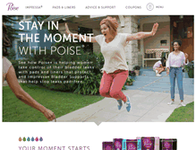 Tablet Screenshot of poise.com